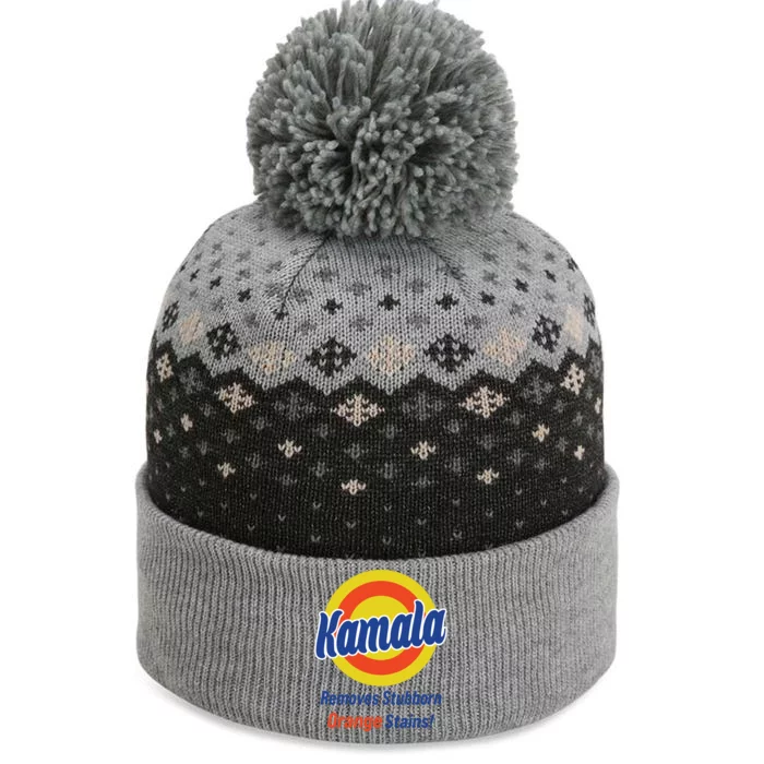 Kamala Harris 2024 Removes Stubborn Orange Stains The Baniff Cuffed Pom Beanie