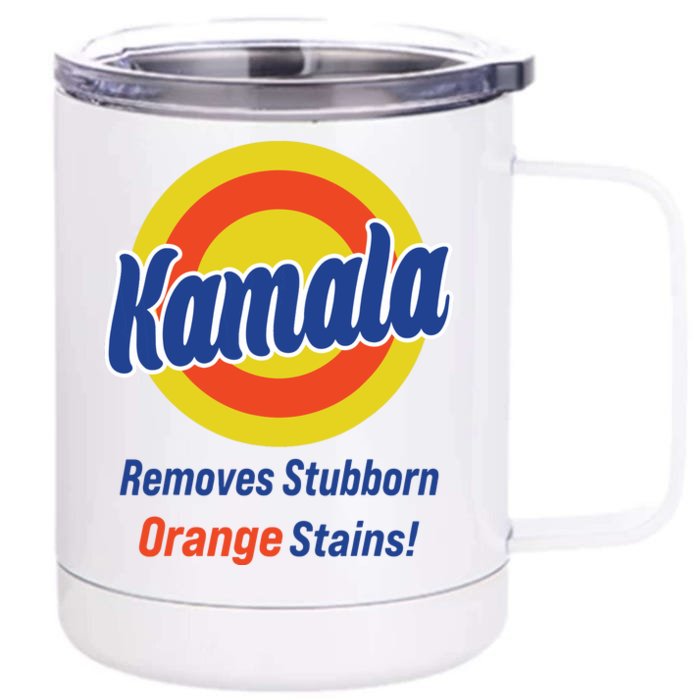 Kamala Harris 2024 Removes Stubborn Orange Stains Front & Back 12oz Stainless Steel Tumbler Cup