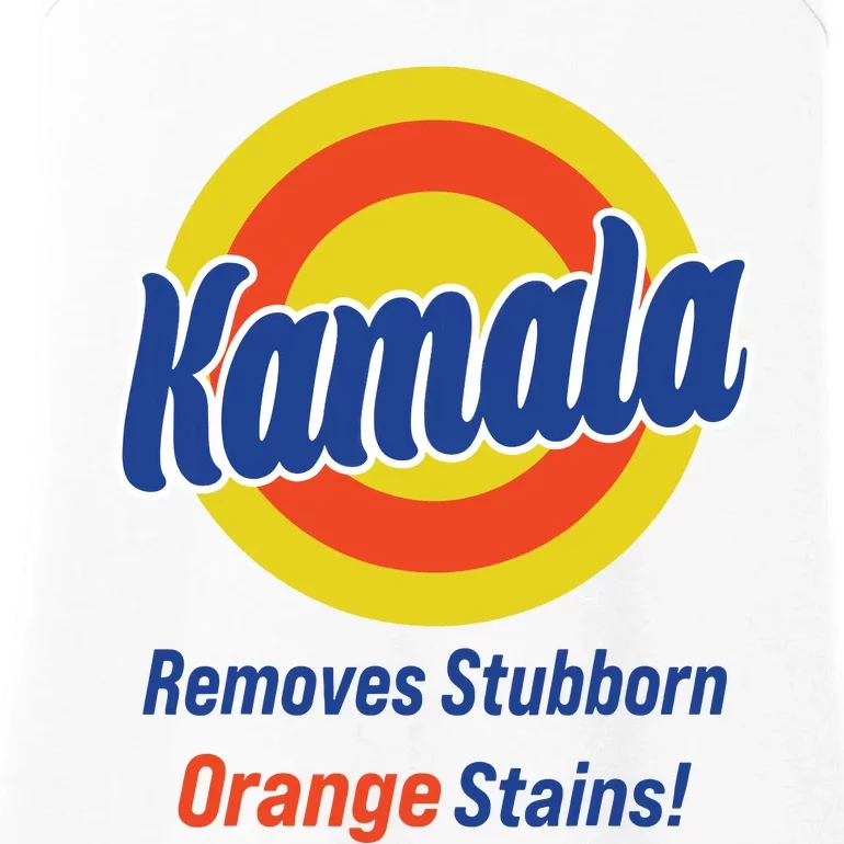 Kamala Harris 2024 Removes Stubborn Orange Stains Ladies Essential Tank