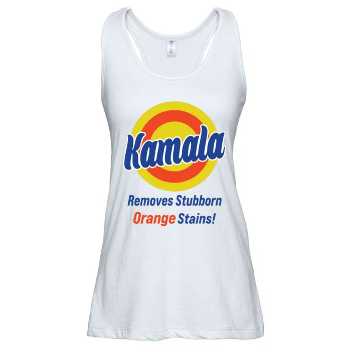 Kamala Harris 2024 Removes Stubborn Orange Stains Ladies Essential Flowy Tank