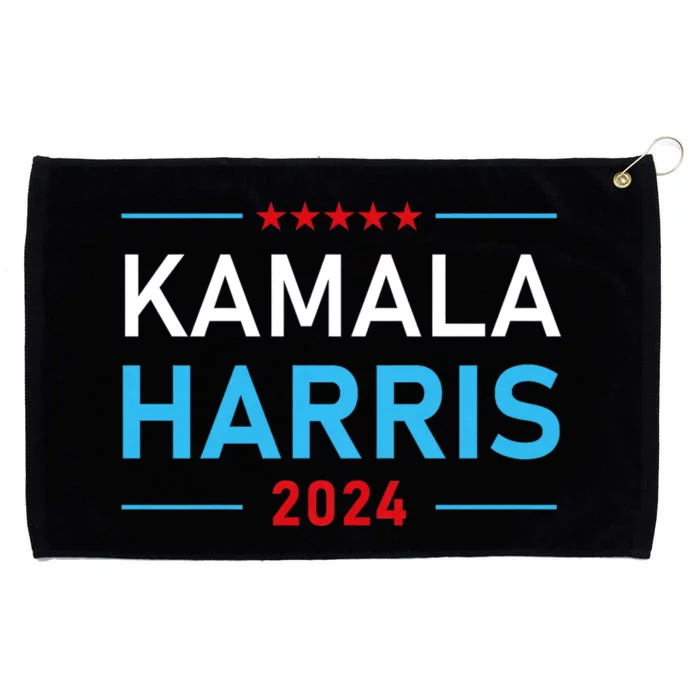 Kamala Harris 2024 Presidential Election Campaign Grommeted Golf Towel