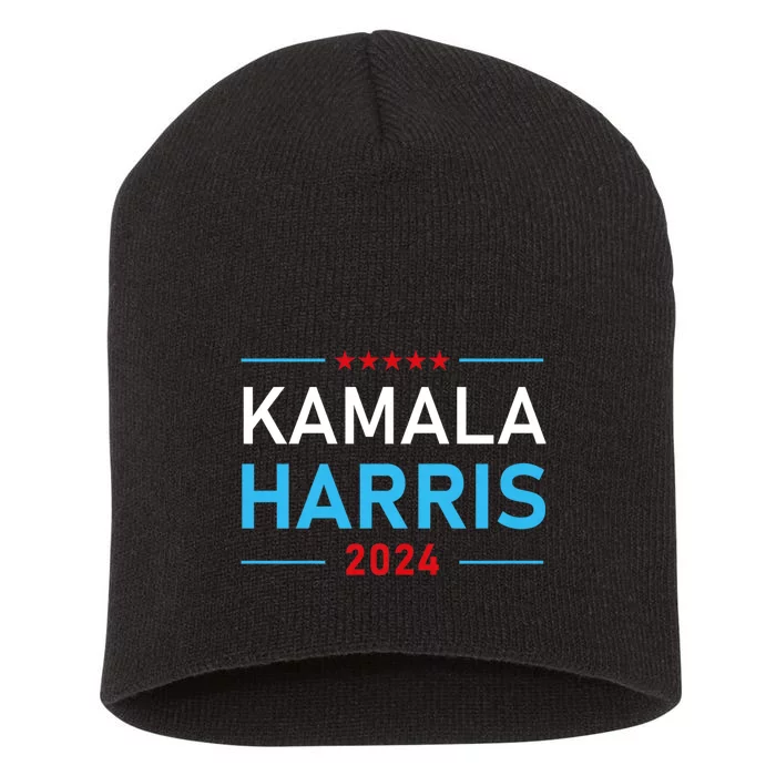 Kamala Harris 2024 Presidential Election Campaign Short Acrylic Beanie