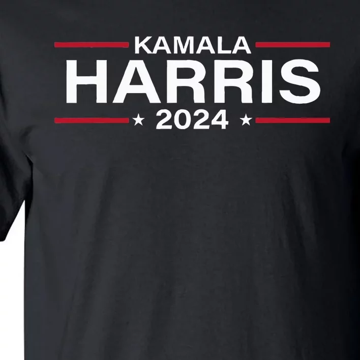 Kamala Harris 2024 For President Election Campaign Tall T-Shirt