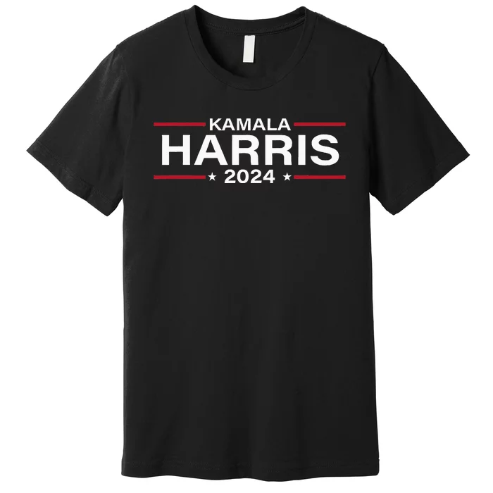 Kamala Harris 2024 For President Election Campaign Premium T-Shirt