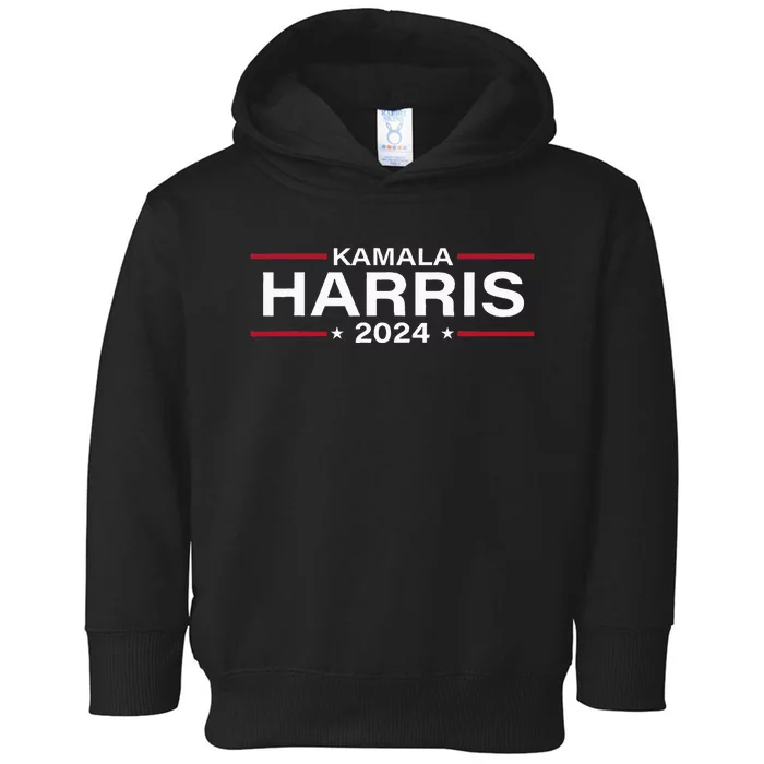 Kamala Harris 2024 For President Election Campaign Toddler Hoodie