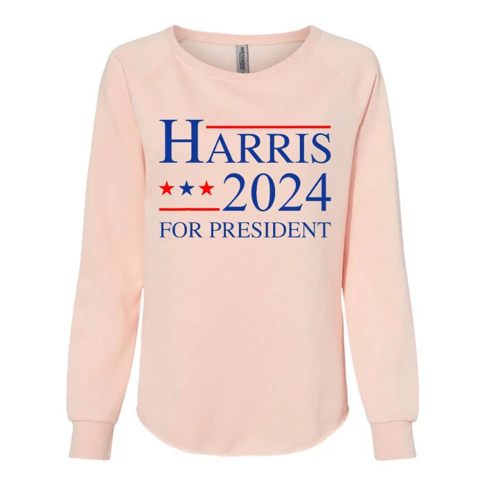 Kamala Harris 2024 For President Election Campaign Womens California Wash Sweatshirt