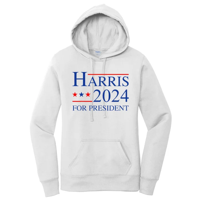 Kamala Harris 2024 For President Election Campaign Women's Pullover Hoodie