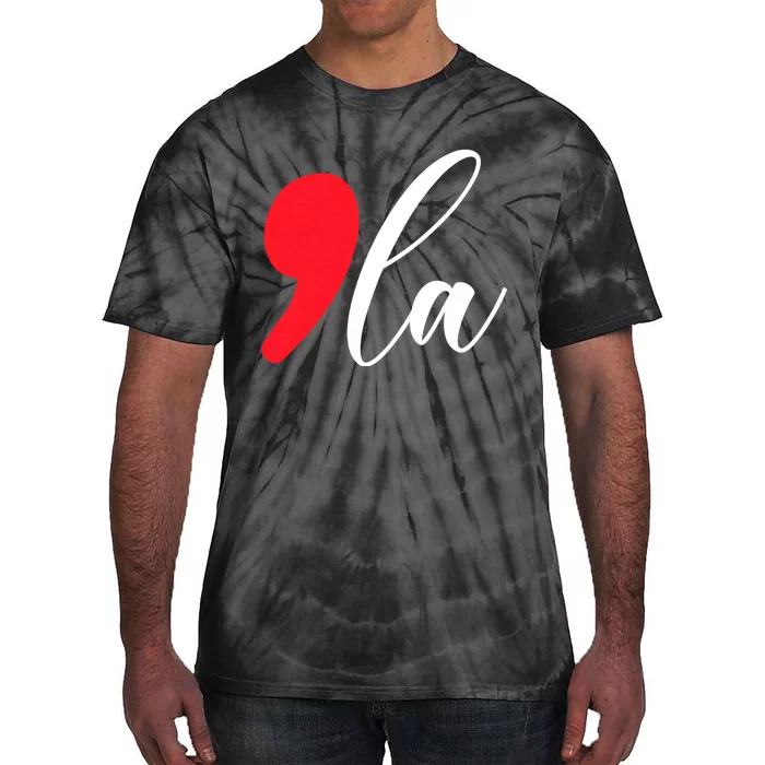 Kamala Harris 2024 President Comma La Tie-Dye T-Shirt