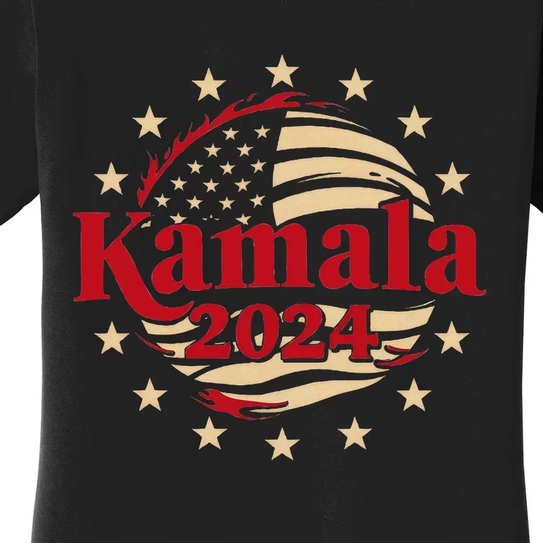 Kamala Harris 2024 For President Campaign Women's T-Shirt