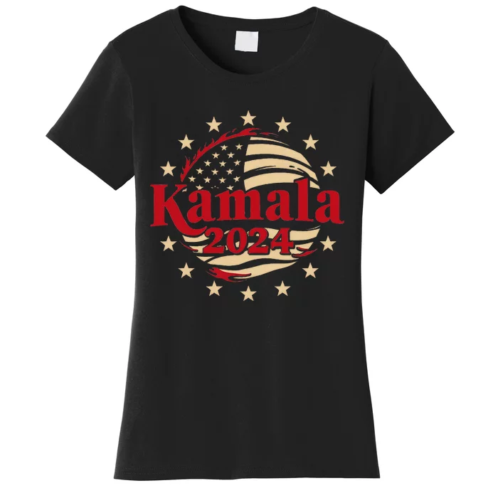 Kamala Harris 2024 For President Campaign Women's T-Shirt