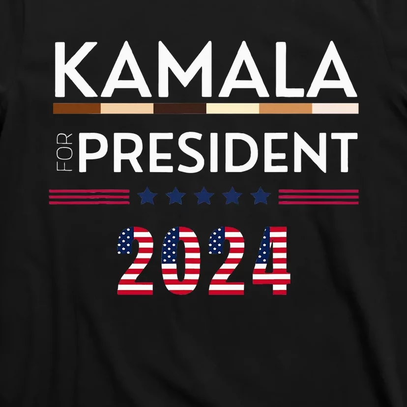 Kamala Harris 2024 For President Campaign T-Shirt