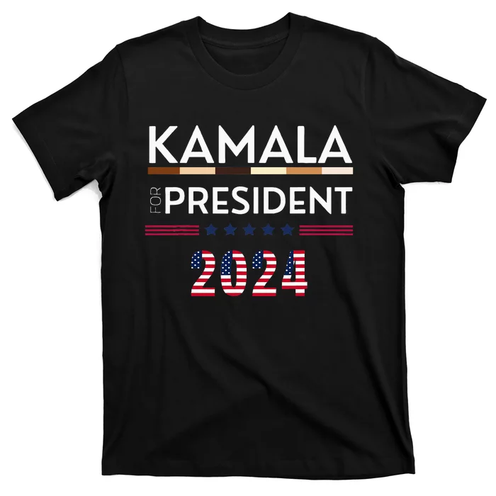 Kamala Harris 2024 For President Campaign T-Shirt