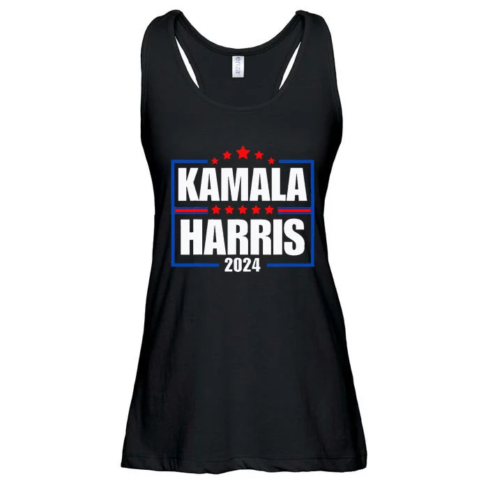 Kamala Harris 2024 Election Presidential Campaign Ladies Essential Flowy Tank