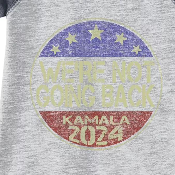 Kamala Harris 2024 For President Campaign Infant Baby Jersey Bodysuit