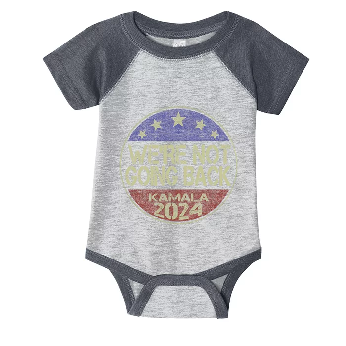 Kamala Harris 2024 For President Campaign Infant Baby Jersey Bodysuit