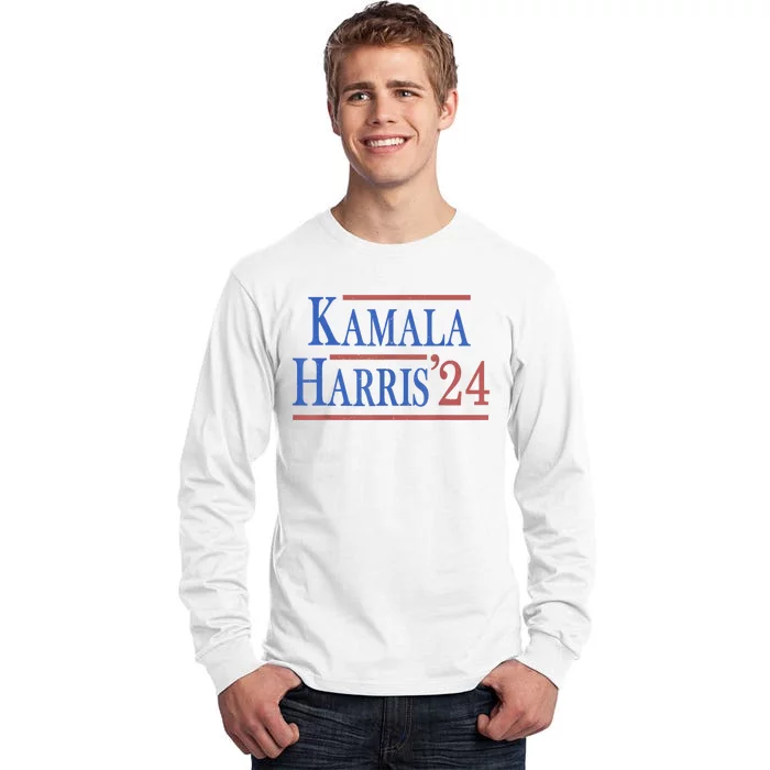 Kamala Harris 2024 For President Campaign Tall Long Sleeve T-Shirt