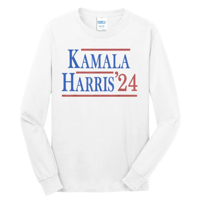 Kamala Harris 2024 For President Campaign Tall Long Sleeve T-Shirt