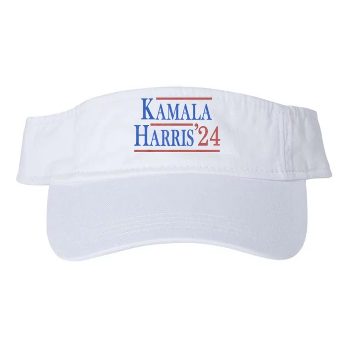 Kamala Harris 2024 For President Campaign Valucap Bio-Washed Visor