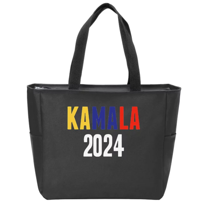 Kamala Harris 2024 For President Campaign Zip Tote Bag