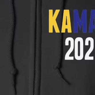 Kamala Harris 2024 For President Campaign Full Zip Hoodie