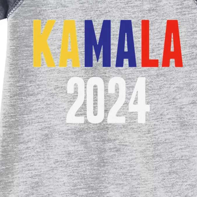 Kamala Harris 2024 For President Campaign Infant Baby Jersey Bodysuit