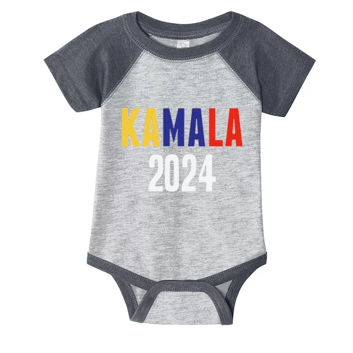 Kamala Harris 2024 For President Campaign Infant Baby Jersey Bodysuit