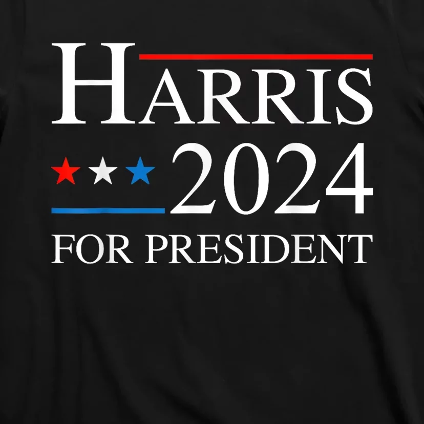 Kamala Harris 2024 For President Election Campaign T-Shirt