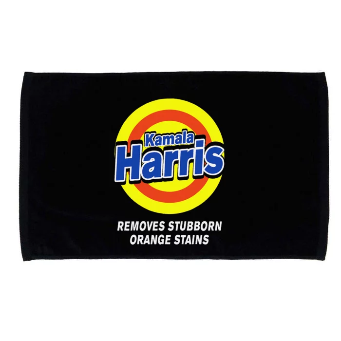 Kamala Harris 2024 Removes Stubborn Orange Stains Humorous Microfiber Hand Towel