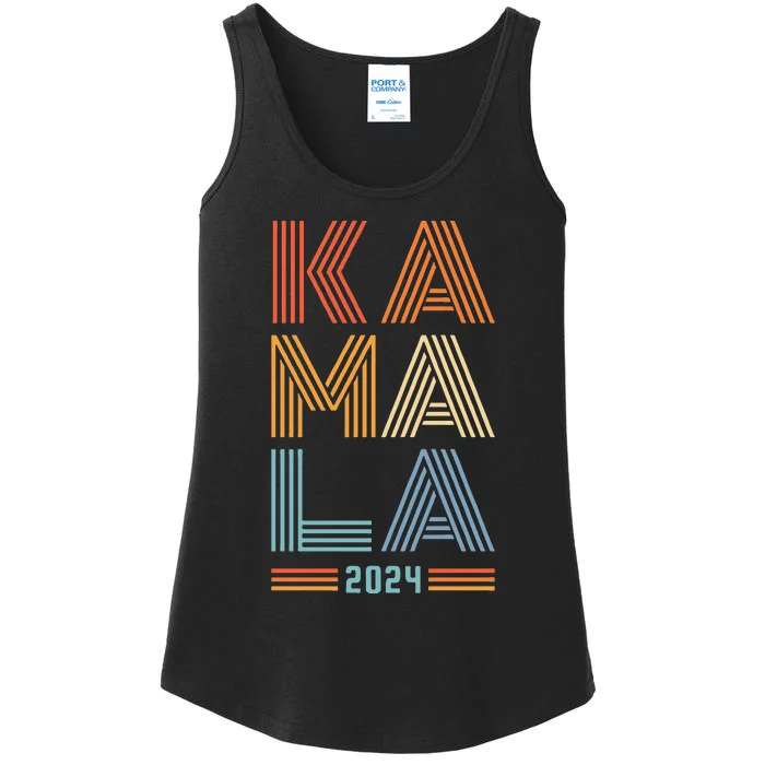 Kamala Harris 2024 Presidential Election Ladies Essential Tank