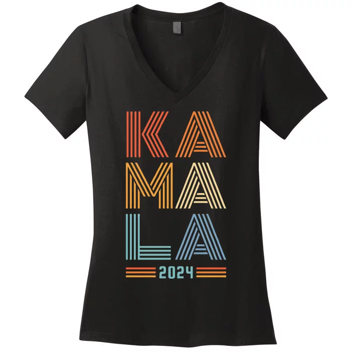 Kamala Harris 2024 Presidential Election Women's V-Neck T-Shirt