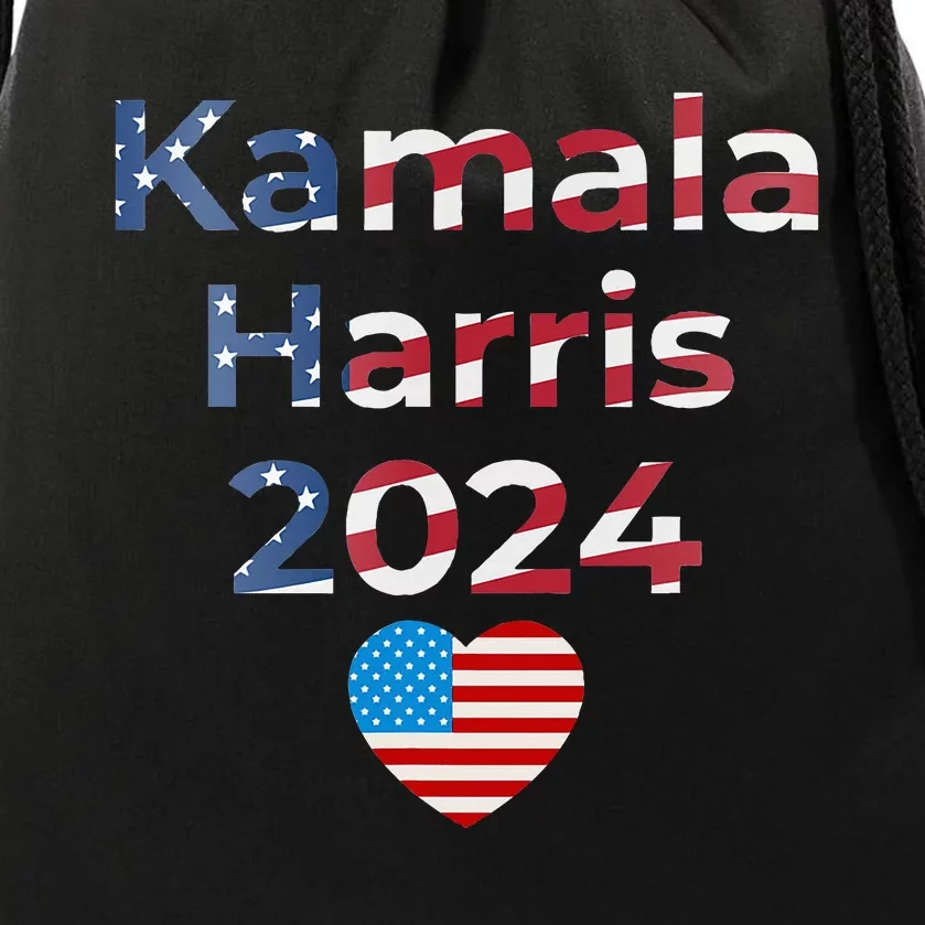 Kamala Harris 2024 Drawstring Bag