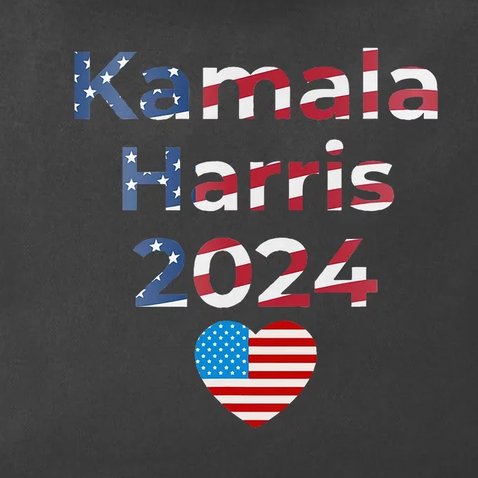 Kamala Harris 2024 Zip Tote Bag