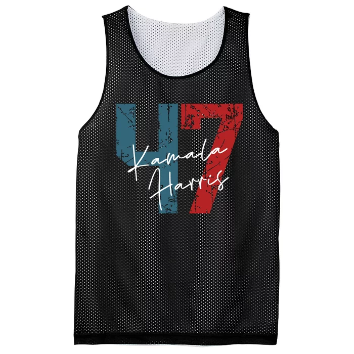 Kamala Harris 2024 47th President Save Democracy Us Flag Mesh Reversible Basketball Jersey Tank