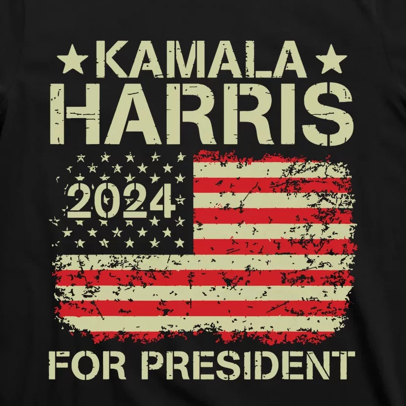 Kamala Harris 2024 For President T-Shirt