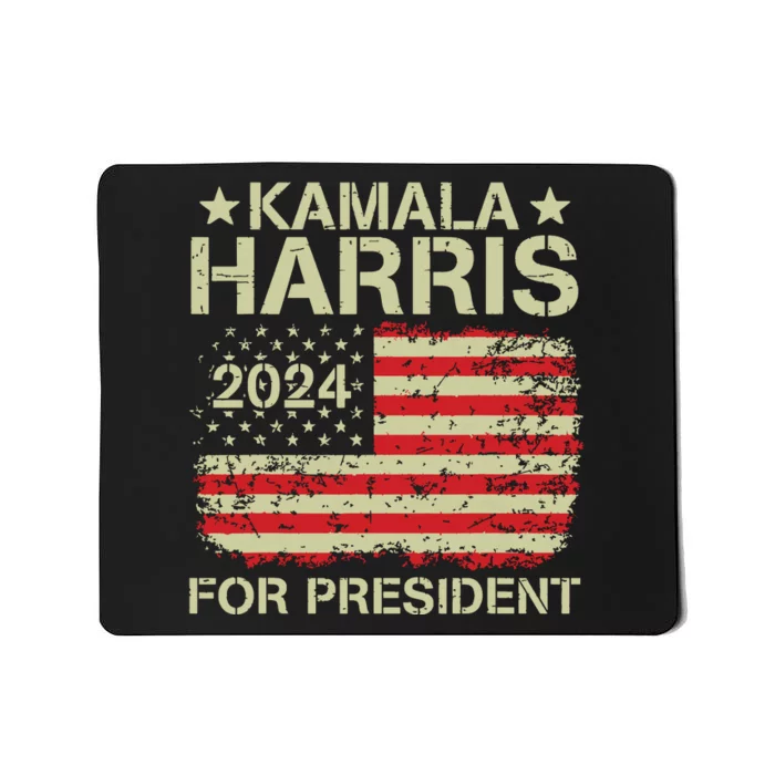 Kamala Harris 2024 For President Mousepad