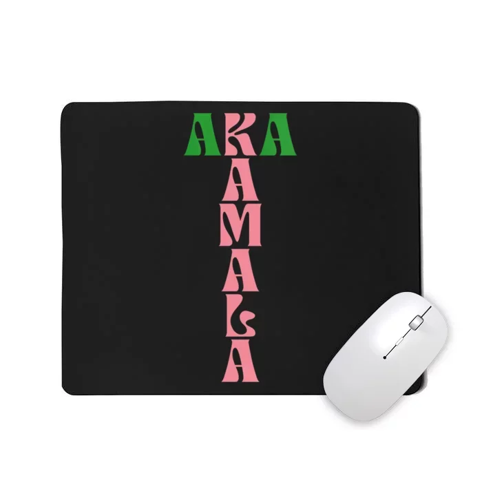 Kamala Harris 2024 Aka President Hbcu Howard Alpha Proud Mousepad