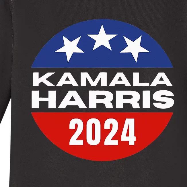 Kamala Harris 2024 Baby Long Sleeve Bodysuit