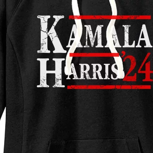 Kamala Harris 2024 Election President Democrat Gift Women's Fleece Hoodie