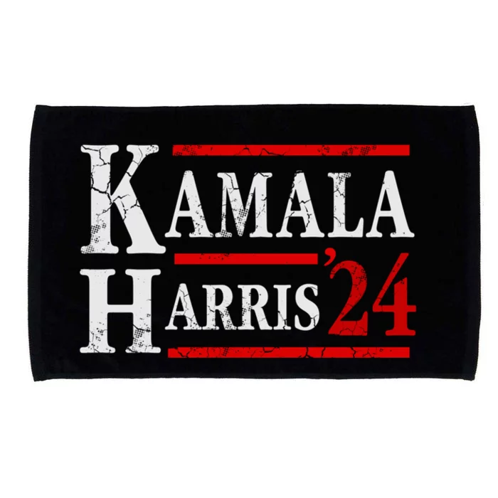 Kamala Harris 2024 Election President Democrat Gift Microfiber Hand Towel