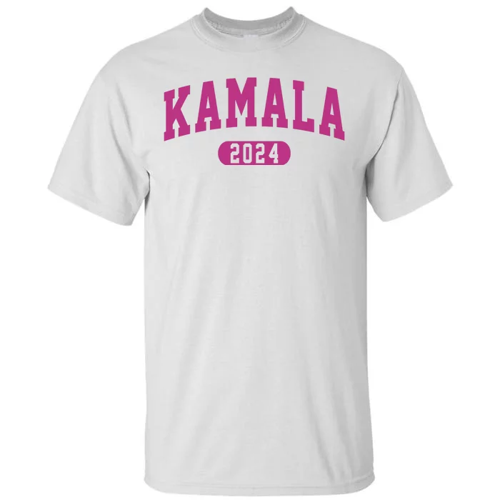 Kamala Harris 2024 President Varsity Print Tall T-Shirt