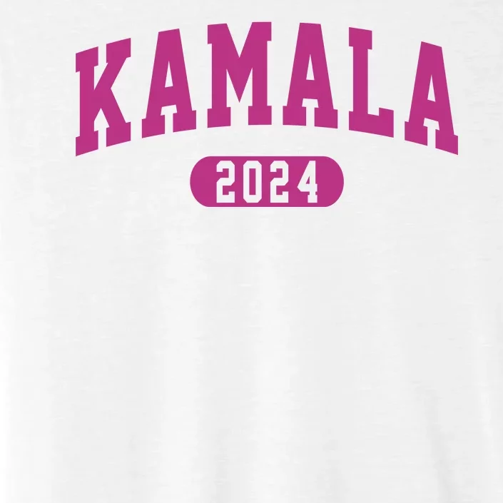 Kamala Harris 2024 President Varsity Print ChromaSoft Performance T-Shirt