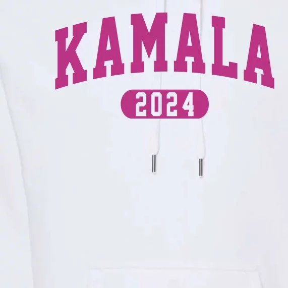 Kamala Harris 2024 President Varsity Print Premium Hoodie