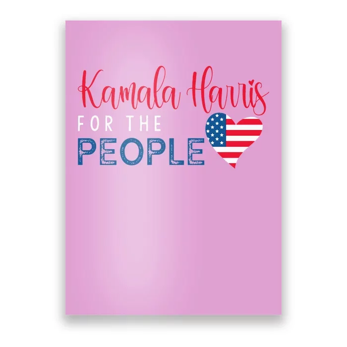 Kamala Harris 2024 For The People Kamala For President Poster