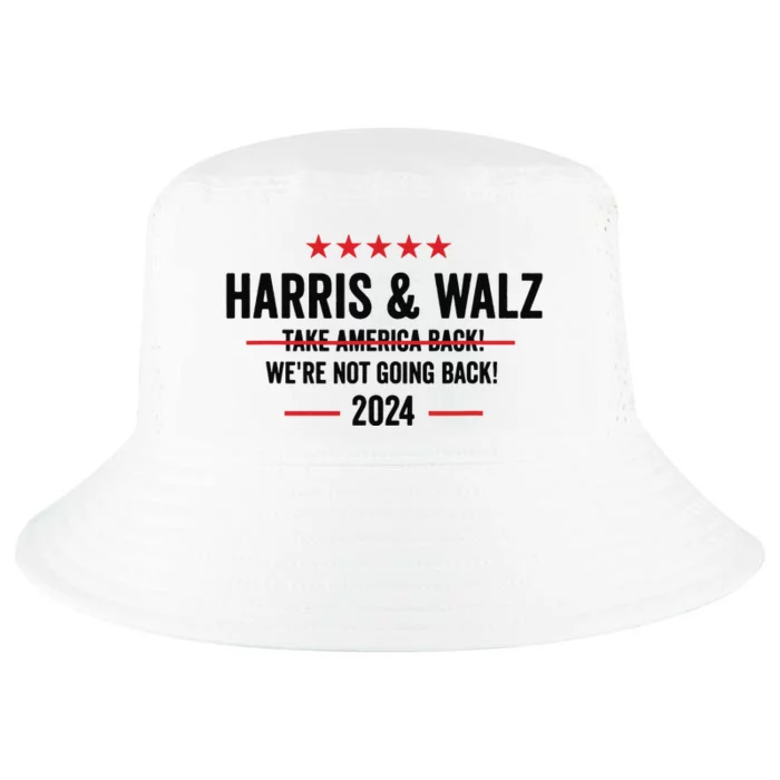 Kamala Harris 2024 For President Harris Walz 2024 Antitrump Cool Comfort Performance Bucket Hat