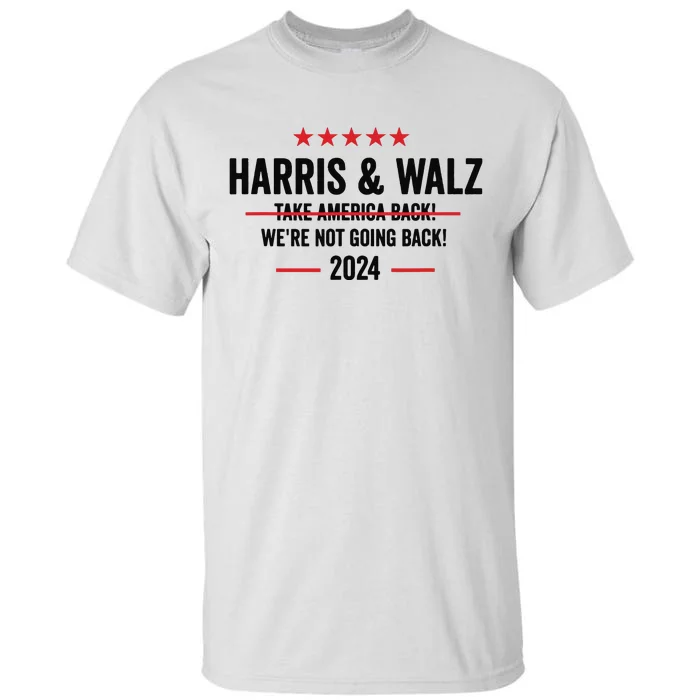 Kamala Harris 2024 For President Harris Walz 2024 Antitrump Tall T-Shirt