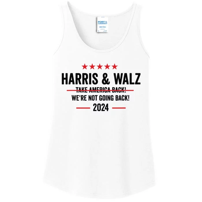 Kamala Harris 2024 For President Harris Walz 2024 Antitrump Ladies Essential Tank