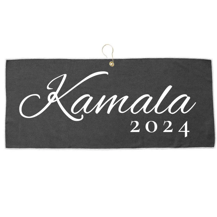 Kamala Harris 2024 For President Campaign Large Microfiber Waffle Golf Towel