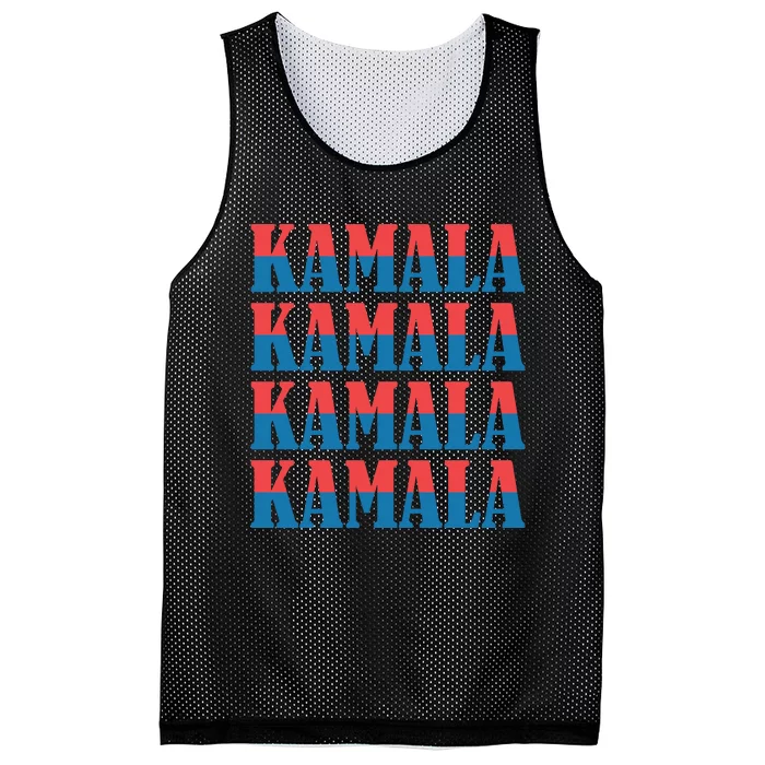 Kamala Harris 2024 President Harris Supporter Graphics Mesh Reversible Basketball Jersey Tank