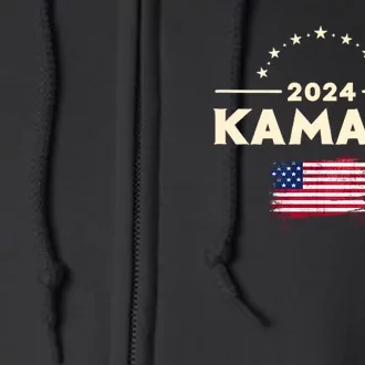 Kamala Harris 2024 Presidential Campaign American Full Zip Hoodie