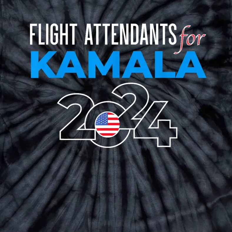 Kamala Harris 2024 For President Tie-Dye T-Shirt